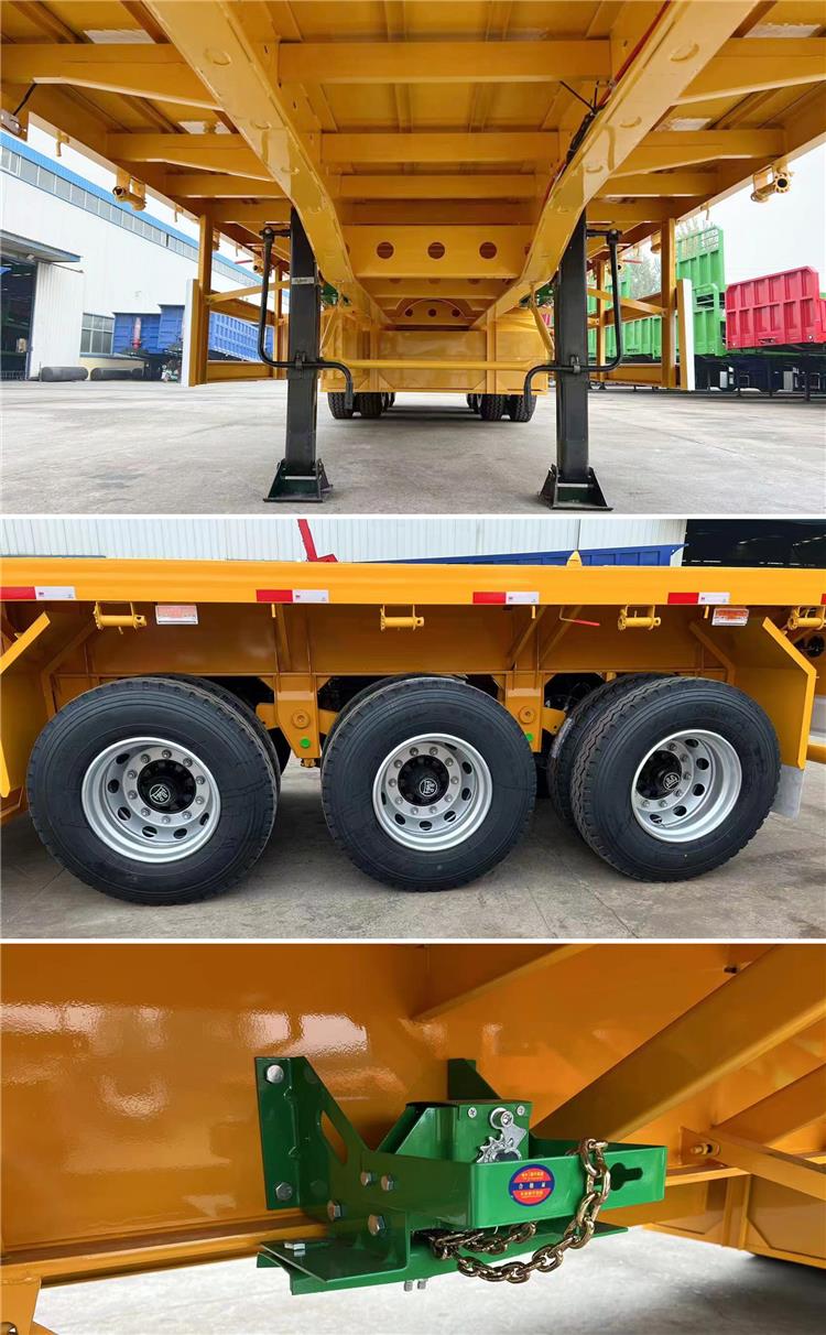 40 Ft Flatbed Trailer for Sale with ABS System for Sale In Dar es Salaam