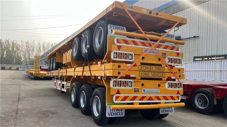 40 Ft Flatbed Trailer for Sale with ABS System for Sale In Dar es Salaam