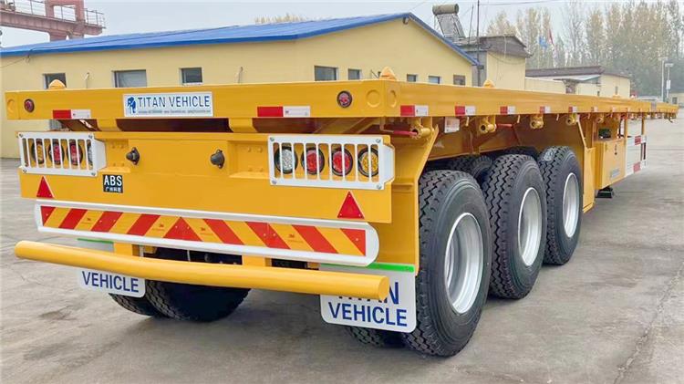 40 Ft Flatbed Trailer for Sale with ABS System for Sale In Dar es Salaam