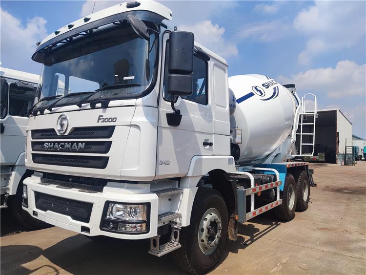 Shacman F3000 Cement Mixer Truck for Sale In Tanzania