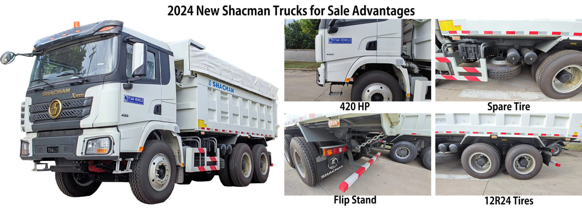 2024 New Shacman Trucks for Sale Advantages