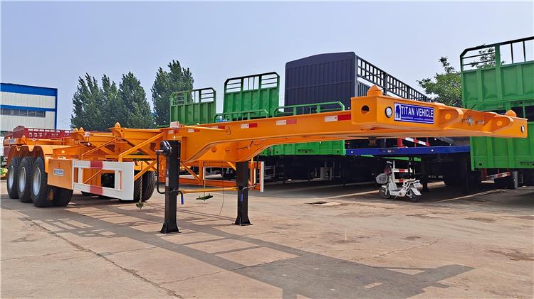 Tri Axle 12m Skeletal Trailer for Sale | 40ft Skeleton Trailer for Sale