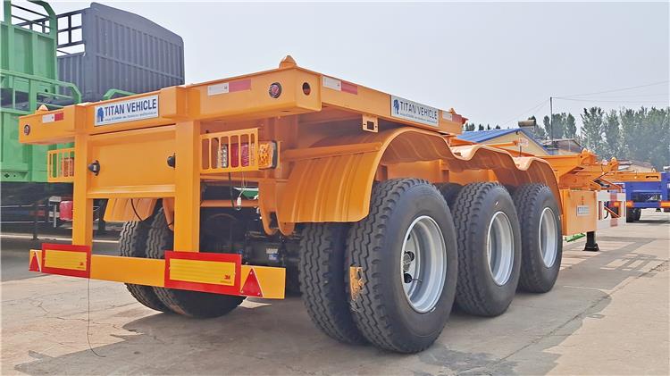 Tri Axle 12m Skeletal Trailer for Sale | 40ft Skeleton Trailer for Sale
