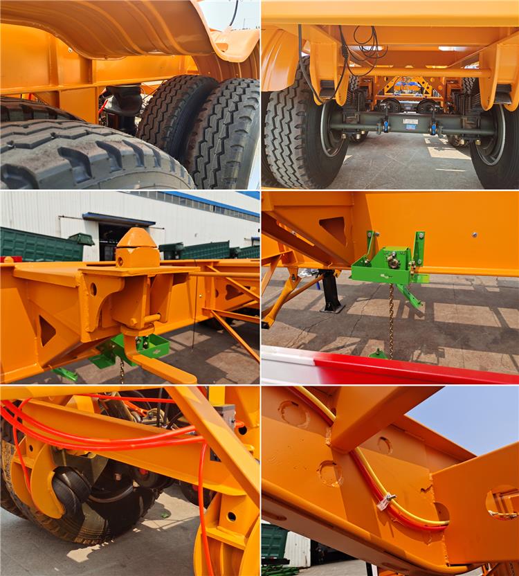 Tri Axle 12m Skeletal Trailer for Sale | 40ft Skeleton Trailer for Sale