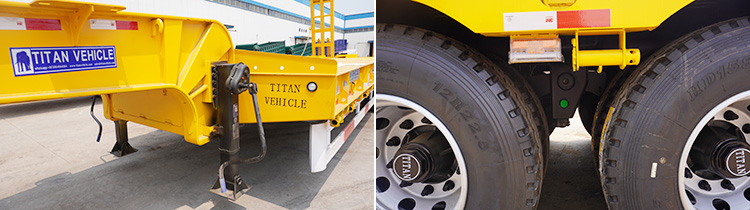 What is Low Bed Trailer | 3 Axle Semi Low Bed Trailer for Sale Price 