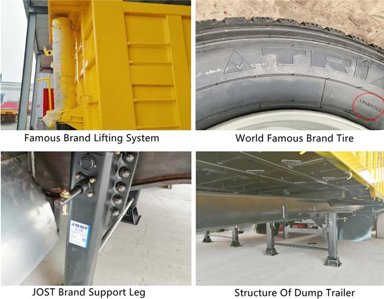 End Dump Trailer Prices | 6 Axle Dump Truck Trailer | Heavy Duty Dump Trailers