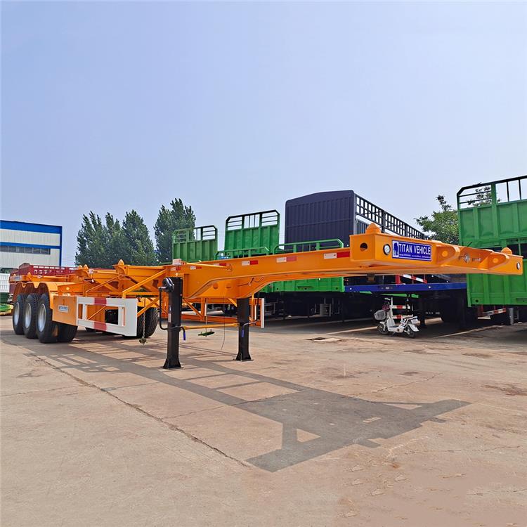 Tri Axle 12m Skeletal Trailer