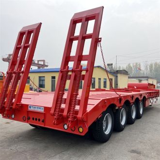 4 Axle 100 Ton Low Bed Trailer